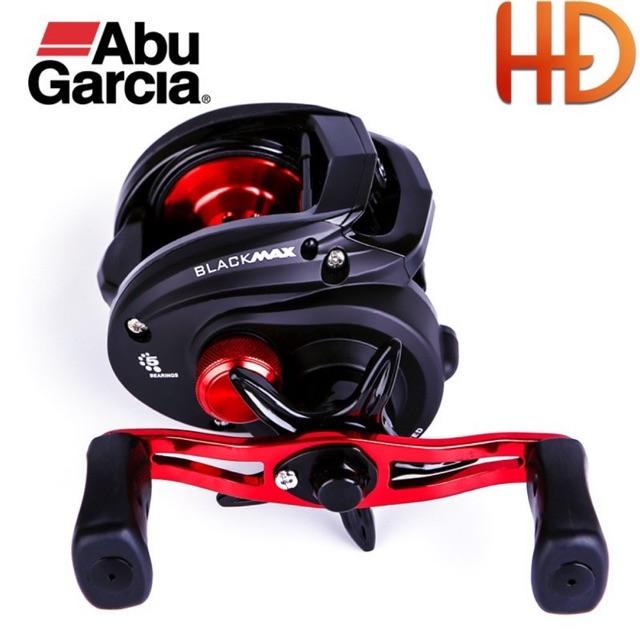 máy câu ngang ABU Garcia Black max tay trái chính hãng hàng nhập khẩu máy cực khoẻ y hình