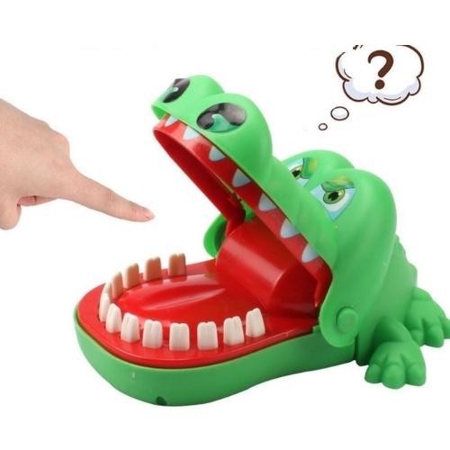 Đồ chơi cá sấu cắn tay loại to cho bé, đồ chơi giải trí khám răng cá sấu Crocodile Dentist