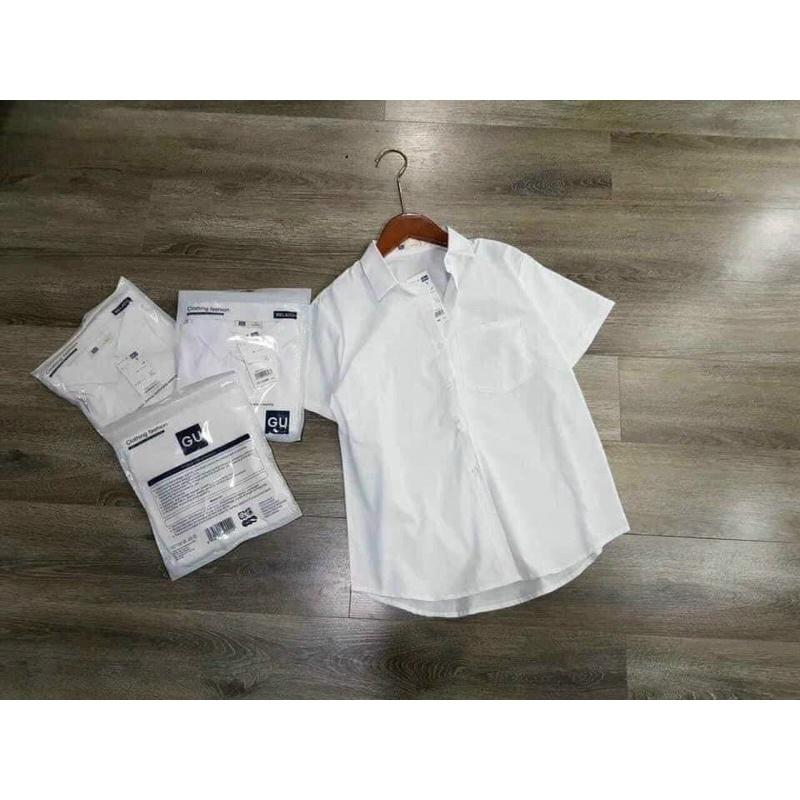 SƠMI TRẮNG CỘC TAY