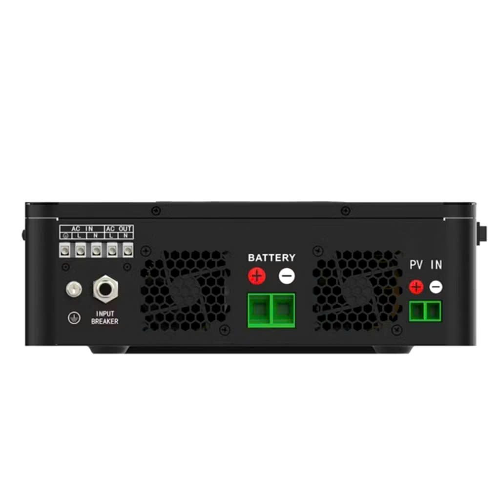 Biến tần độc lập 3KW 24V áp cao 55V-450V sạc MPPT 80A SP-3200 có bù lưới.