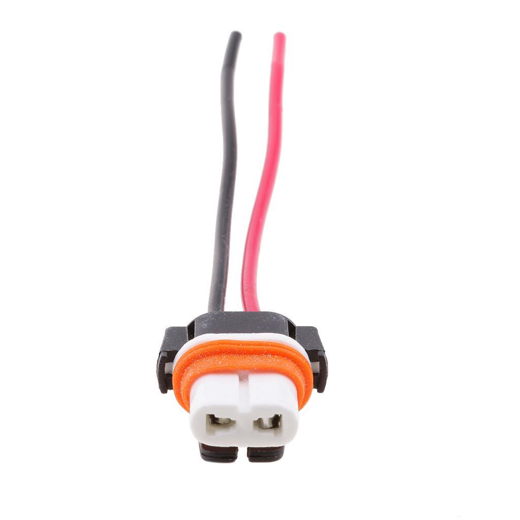 5 Pieces Car 9006 Headlight Fog Lamp Wiring Harness Wire Connector Male Plug