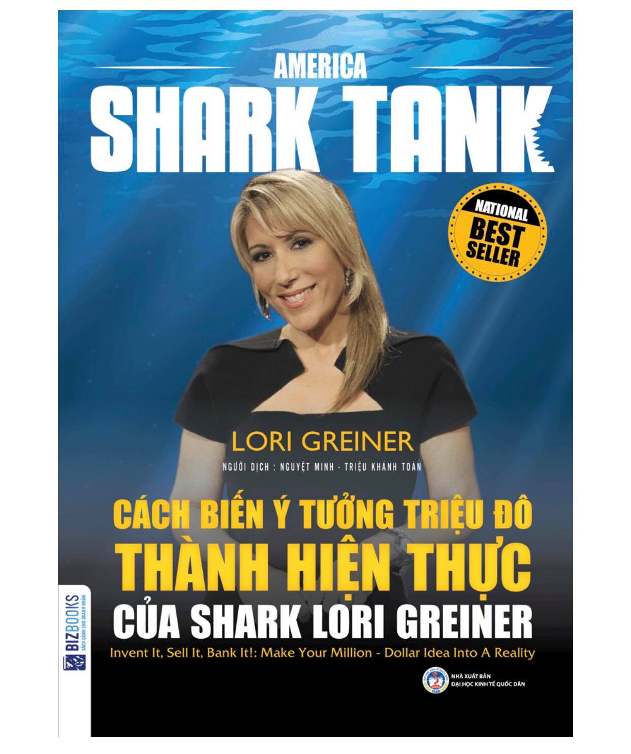 Combo Trọn Bộ 6 Cuốn America  Shark Tank ( Bùng Nổ Bán Hàng Cùng Shark Robert Herjavec ,  Cách Biến 1.000 USD Thành Doanh Nghiệp Tỷ Đô Của Shark Barbara Corcoran , Cách Biến Ý Tưởng Triệu Đô Thành Hiện Thực Của Shark Lori Greiner , Rèn Luyện Ý Chí Chiến T