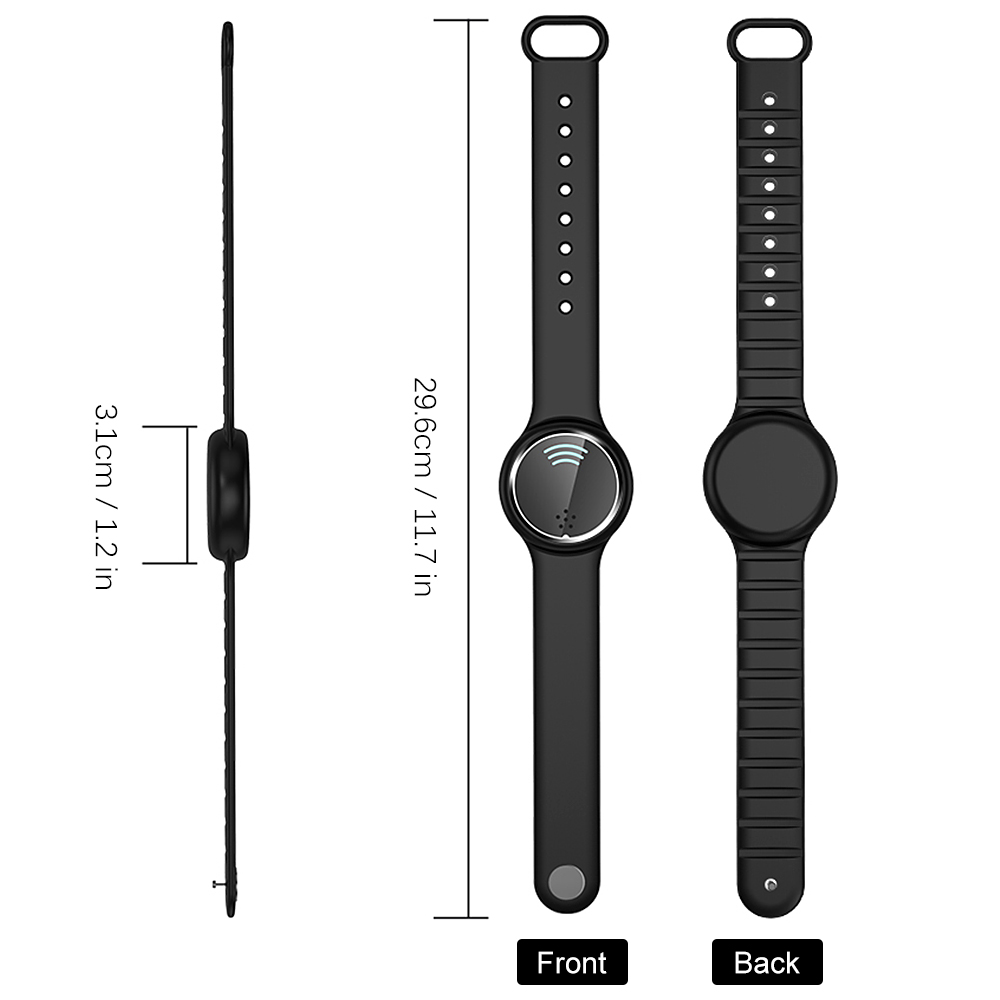 Vòng đeo tay chống muỗi điện tử, không thấm nước, có thể sạc lại