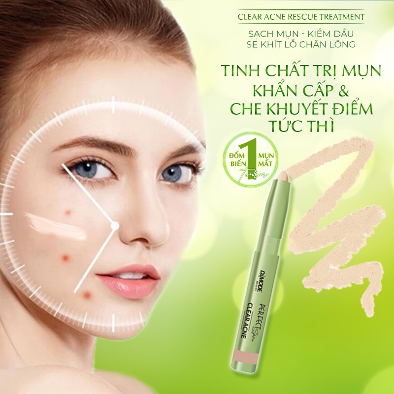 Bút Che Khuyết Điểm Rescue Treatment Damode [ MIỄN PHÍ SHIP ]