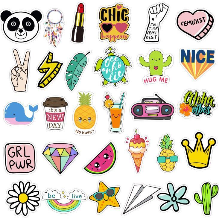 Sticker dán cao cấp NICE Cực COOL ms#32