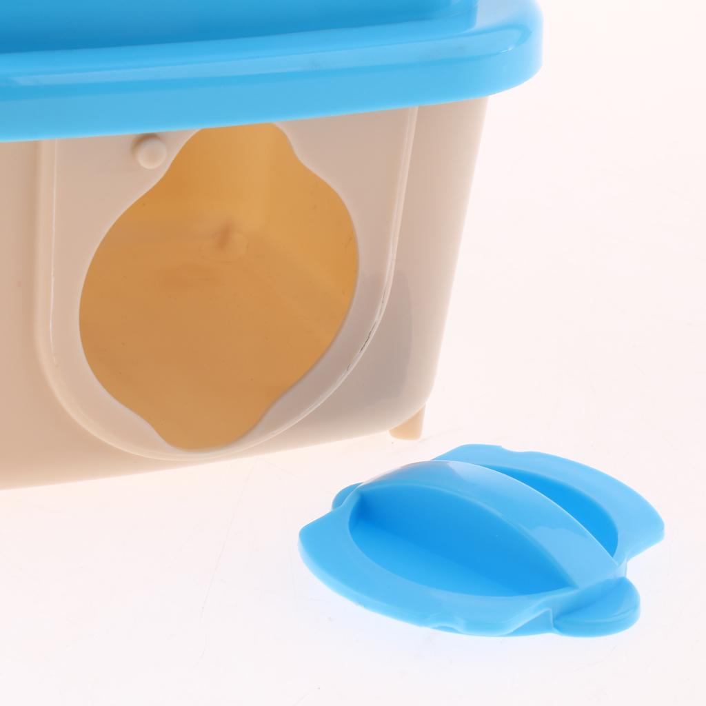 Portable Hamster Outdoor Carrier Mini Cage Mice Moving House For Travel