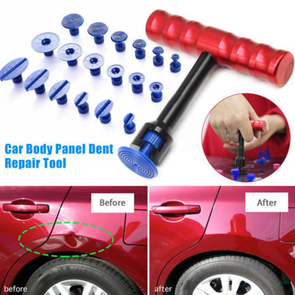 Bộ dụng cụ 18 món kéo sửa chỗ lõm trên thân xe hơi