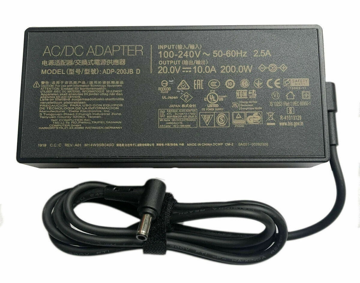 Sạc dành cho Laptop ASUS TUF A17 FA706QM/3060RTX 200W AC Adapter