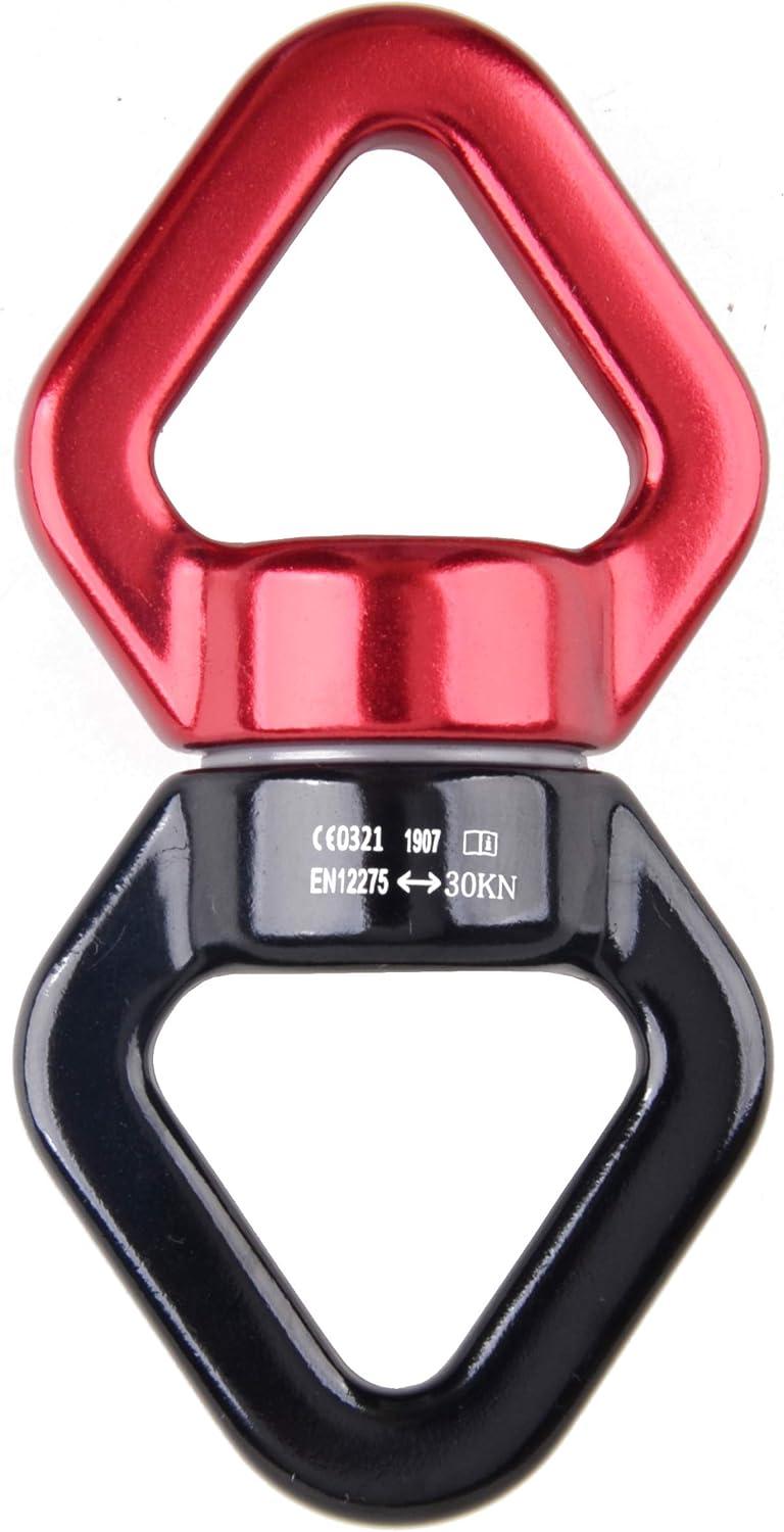 Of Rotation 30 KN Connector Swing Rotator Thiết bị xoay 360° Leo dốc để cứu hộ