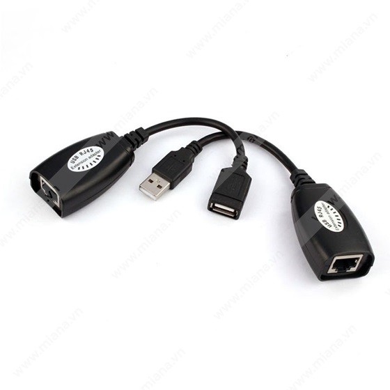 USB Extender 50M (Nối dài USB bằng dây LAN 50m) - JL- HÀNG CHÍNH HÃNG