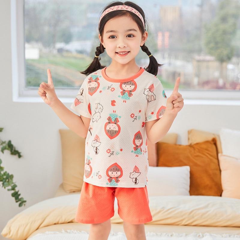 BT21 Size90-150 (9-35kg) Set bộ bé gái (Bộ thun lỗ thông hơi hàn quốc xịn 100% cotton) Thời trang trẻ Em