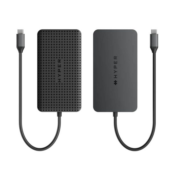HUB chuyển đổi HyperDrive Next Dual 4K HDMI 7 In 1 Port USB-C cho Macbook M3/M2/M1 - Hỗ trợ xuất 2 màn hình, HD7002GL - Hàng Chính Hãng