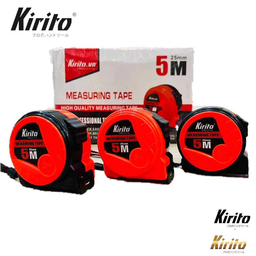 Thước cuộn Kirito 5m và 7.5m cao cấp chính hãng đủ kích thước