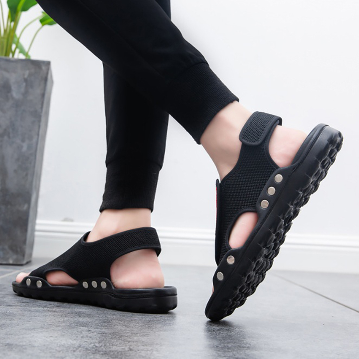 Giày sandal nam quai dán siêu nhẹ siêu êm SM030