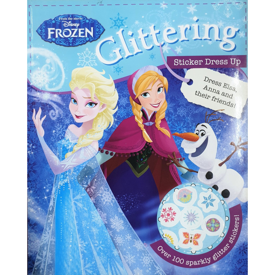 Disney Frozen Glittering Sticker Dress Up