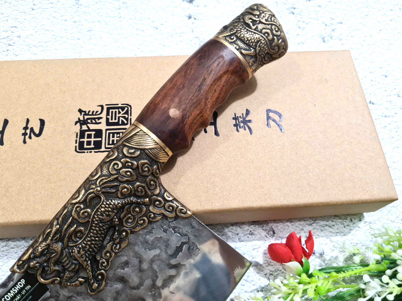 DAO BẾP - DAO THÁI KHÂU KỲ LÂN MÃ A54 DT149 NT topcomshop vn
