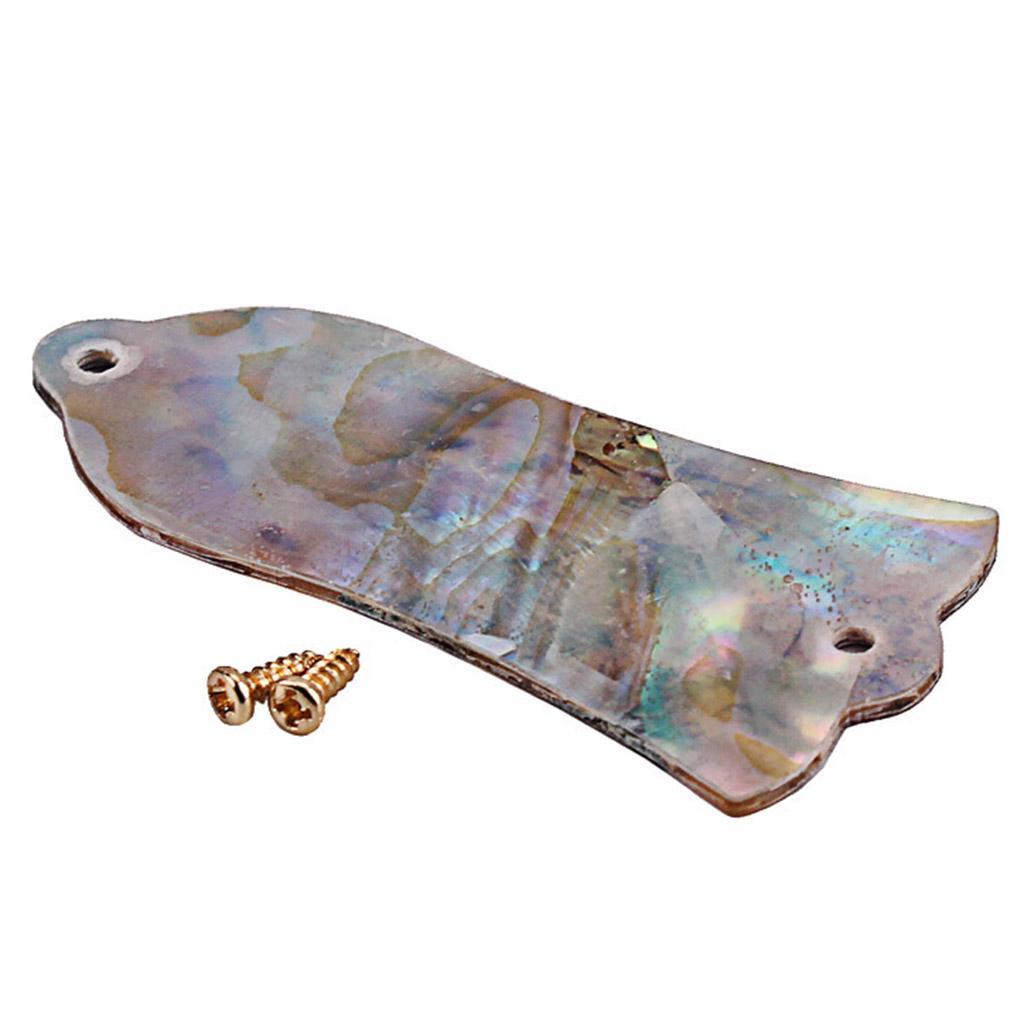 Guitar Truss Rod Cover with Case Screws for Electric Guitar Bass