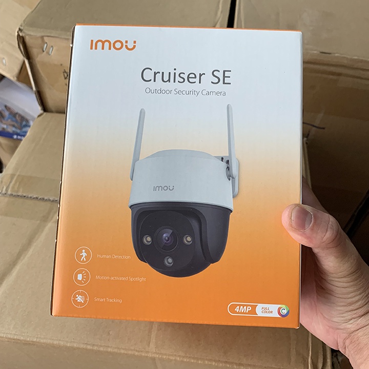 Camera Giám Sát Ngoài Trời IP Wifi IMOU Cruiser SE - IPC S41FP 4.0Mpx I XOAY 360° I Siêu Nét Ban Đêm Có Mầu I Hàng Chính Hãng | Bảo Hành 24 Tháng