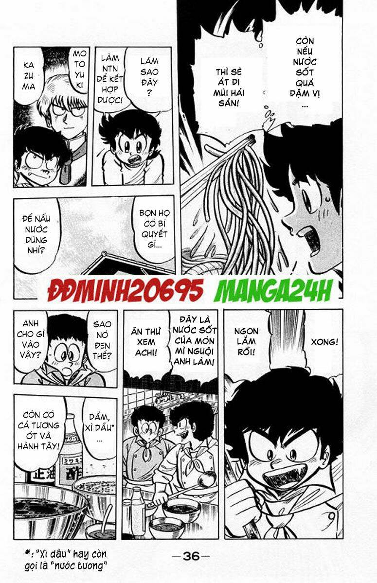 mister ajikko (siêu đầu bếp tí hon) chapter 46 13