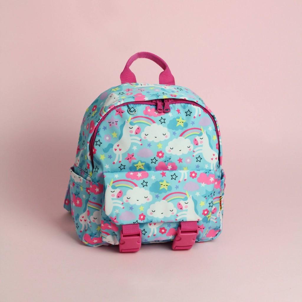 Balo mẫu giáo form mini cho bé, chất liệu vải dù nhẹ mịn - BOM
