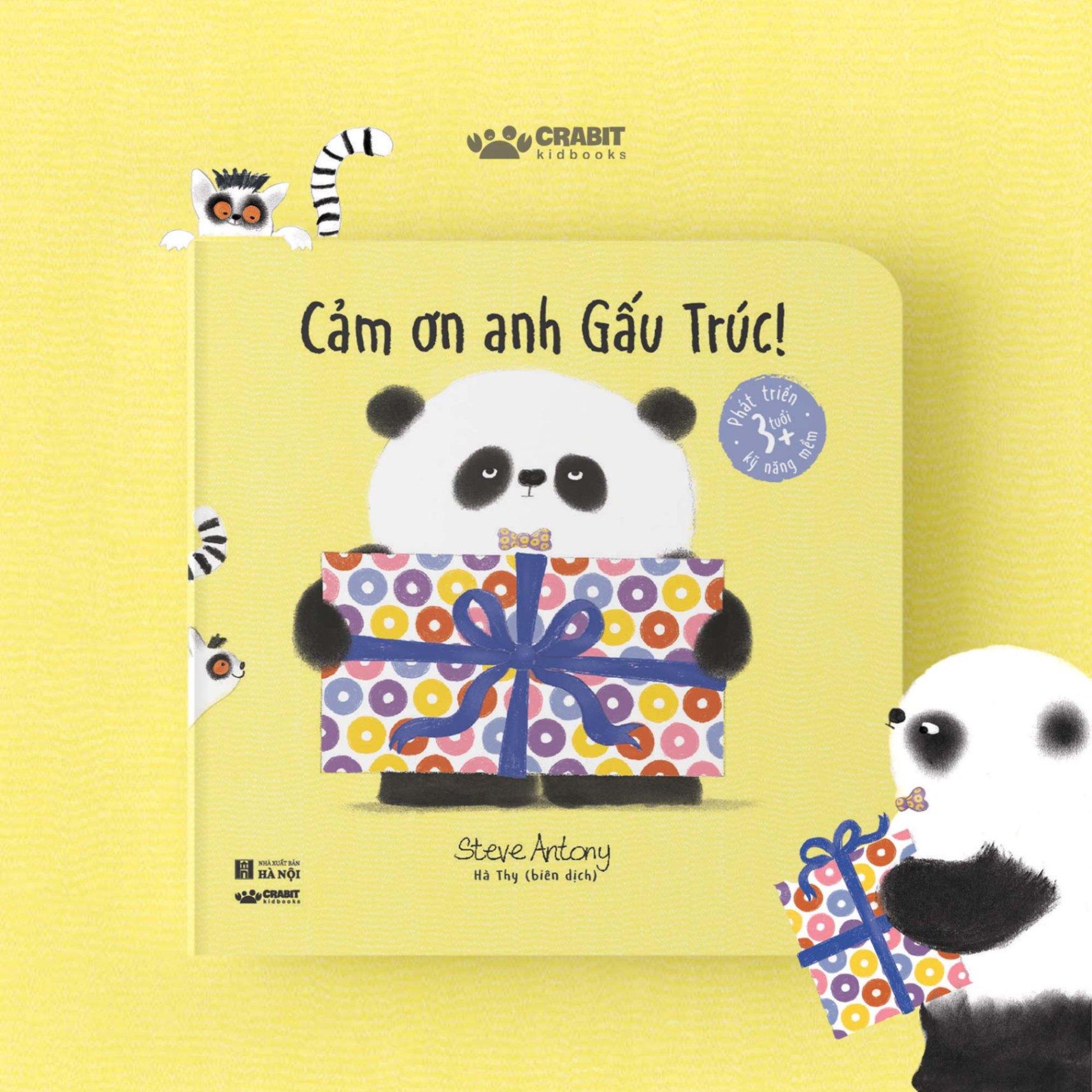 Bộ Sách Kỹ Năng Mềm - Anh Gấu Trúc - Bìa Cứng (Bộ 4 Cuốn)