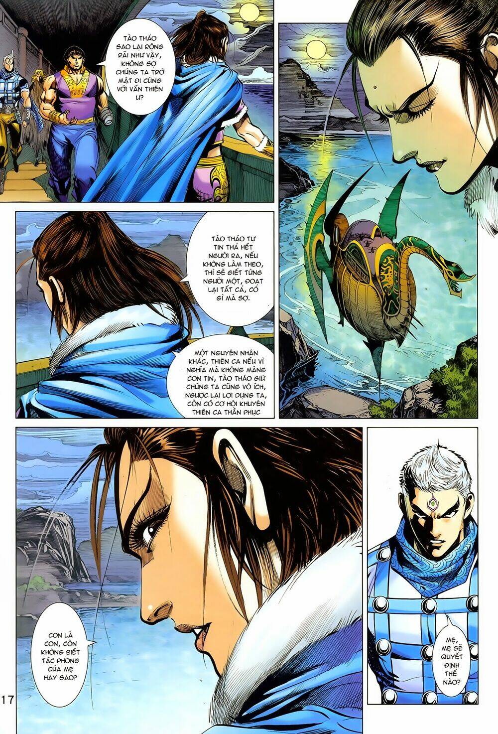 thần binh vấn thiên chapter 19 16