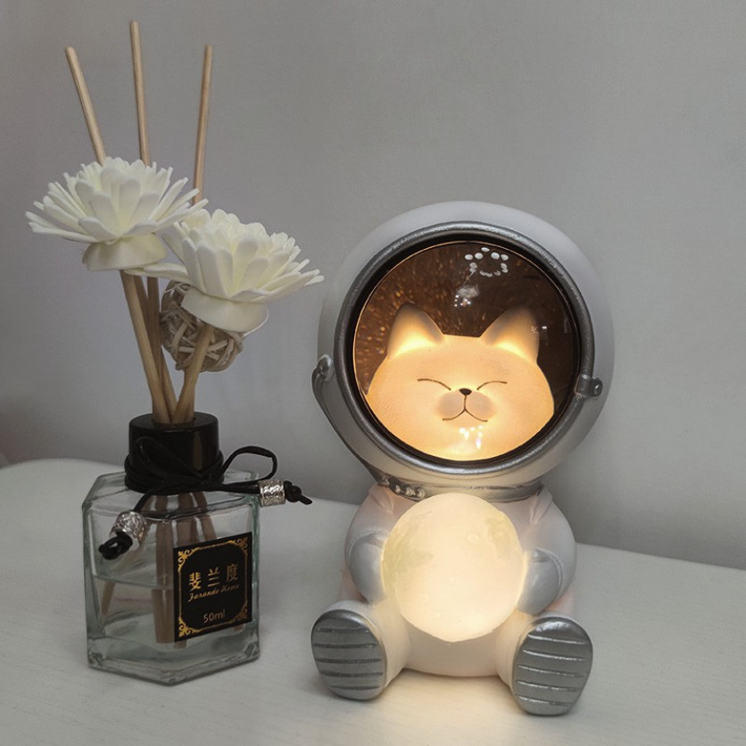 [ 3 Mẫu ] Đèn Ngủ Trang Trí - Mô Hình Phi Hành Gia Độc Đáo - Trang Trí Căn Phòng - Decor Phòng Làm Việc