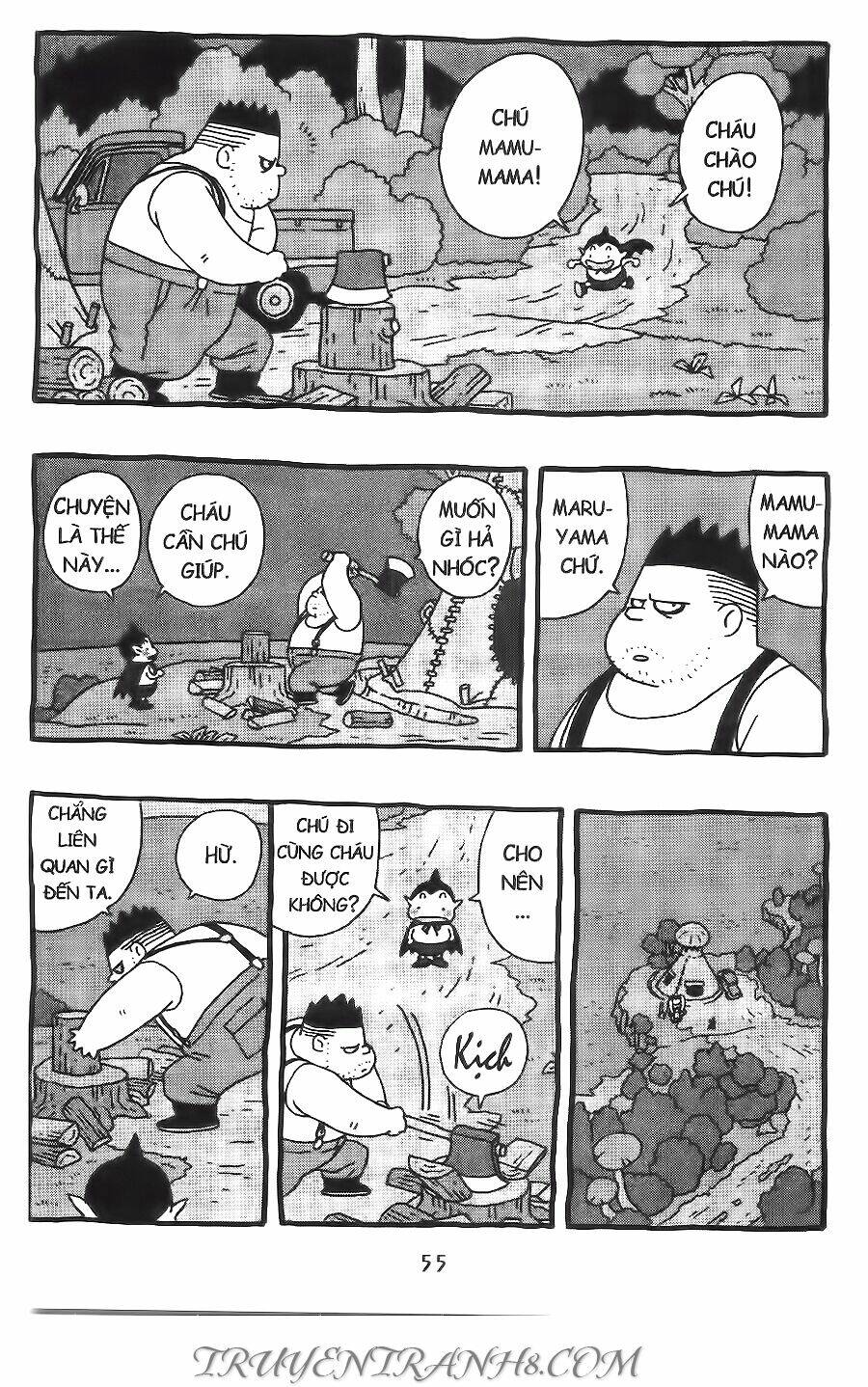 làng quái vật chapter 4 14