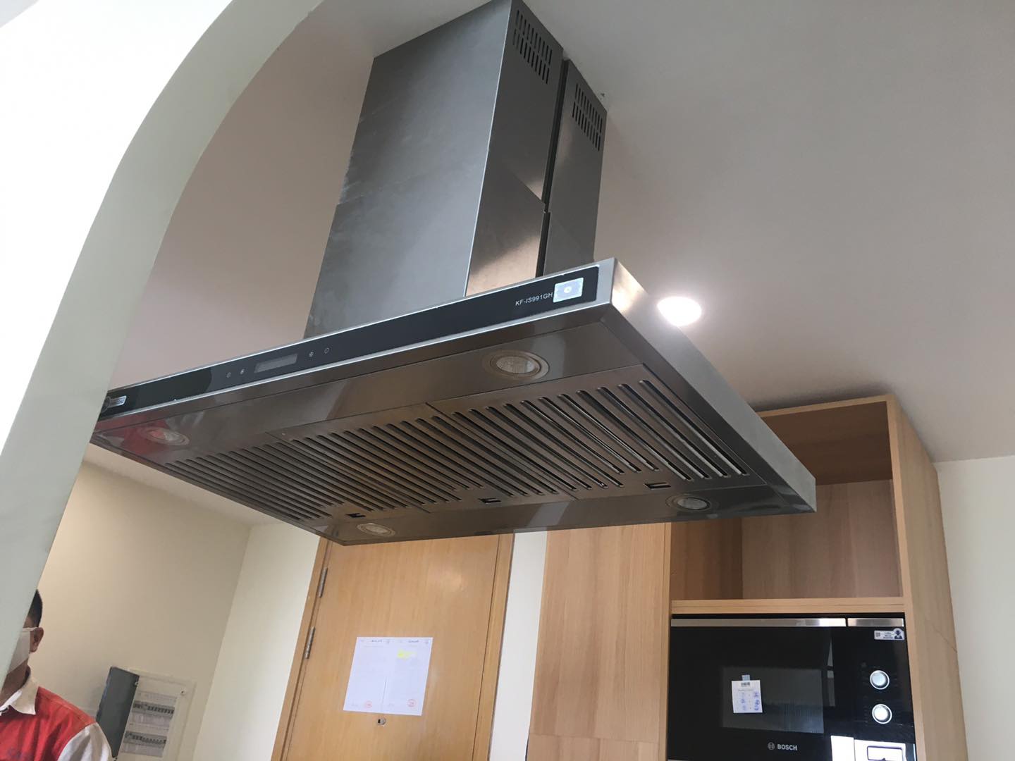 MÁY HÚT MÙI KAFF KF-IS991GH. Hàng Chính Hãng