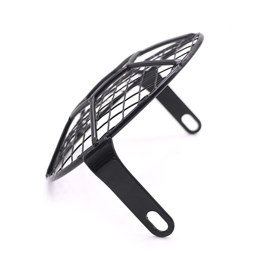 Retro Motorcycle Headlight Mesh  Mount  For