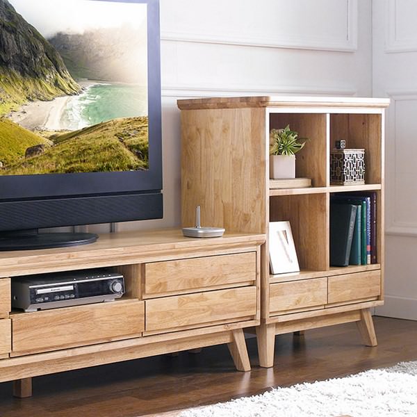 Tủ TV 5 Ngăn Kéo NB-Natural Gỗ Tự Nhiên Ibie LV5KNBNR (160 x 42 cm)