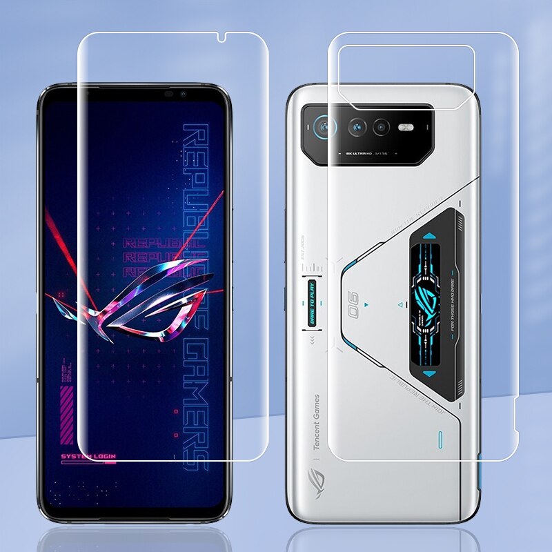 Dán Dẻo PPF Mặt Lưng, Màn Hình Dành Cho Asus ROG Phone 6 / ROG Phone 6 Pro Chống Trầy Xước Kèm Bộ Phụ Kiện Dán - Handtown - Hàng Chính Hãng