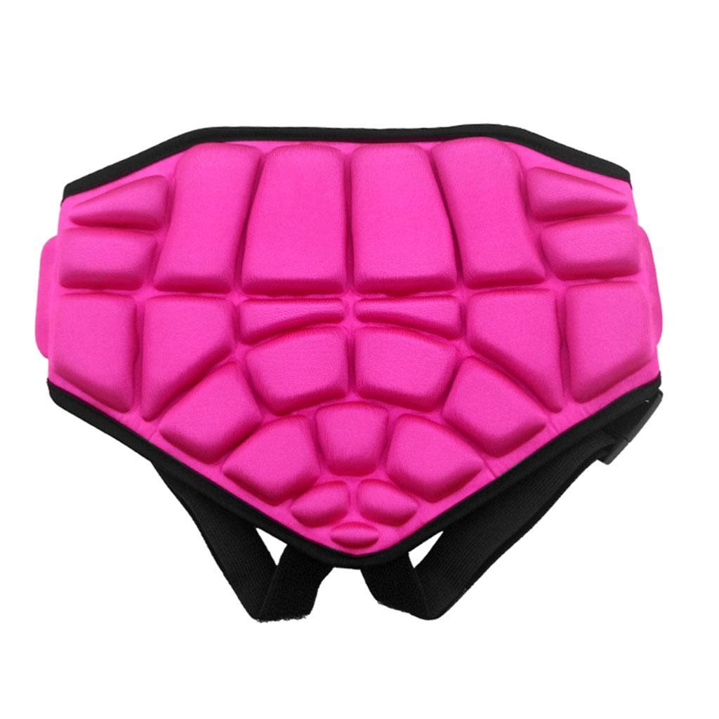 Pad Protection Hip  Guard 3D Padded Pant for Ski Skating Pink