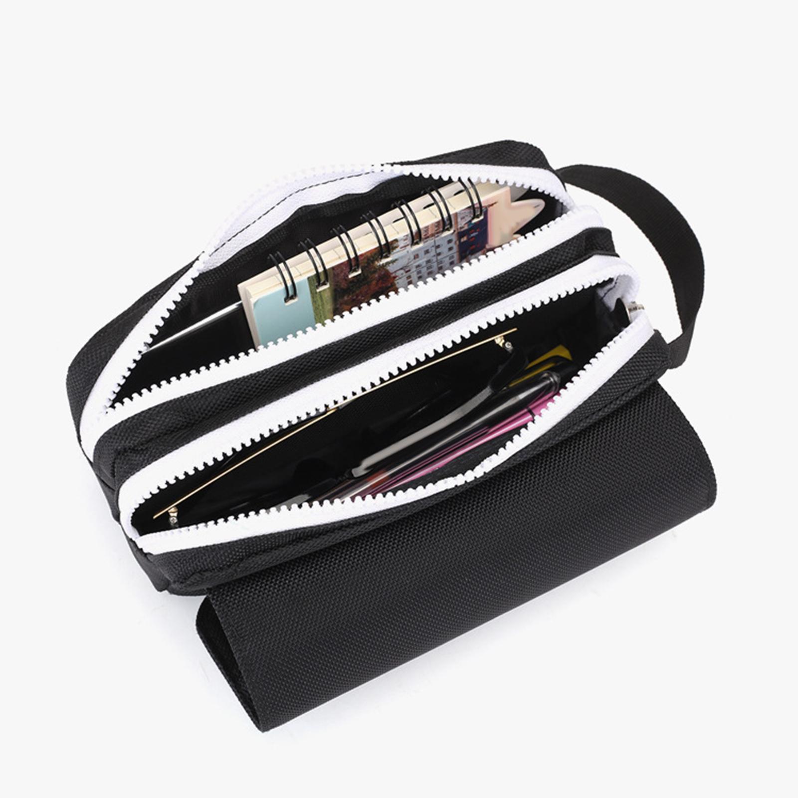 Pencil Case Storage Bag, Makeup Pouch, Comestic Storage Holder ,Stationery Holder with Zipper ,Pencil Bags ,Pencil Pouch Bag for School ,Home Pens