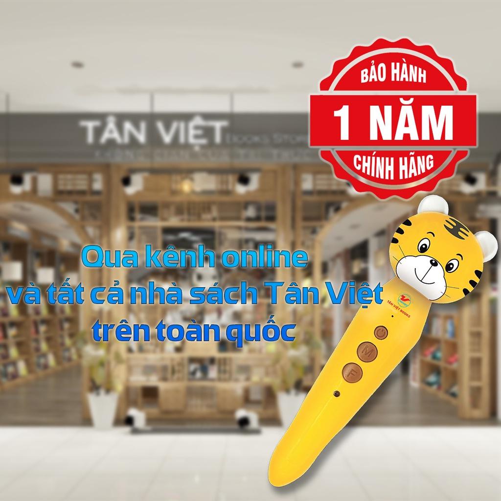 Bộ sách 5 cuốn: Bút chấm đọc - Học tiếng Anh Tân Việt - Bộ sách học tiếng Anh cho trẻ - Tân Việt - Bản Quyền