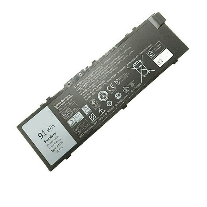 Pin dành cho Dell Precision 15 7510 7520, 17 7710 7720, M7710 - 91Wh-MFKVP