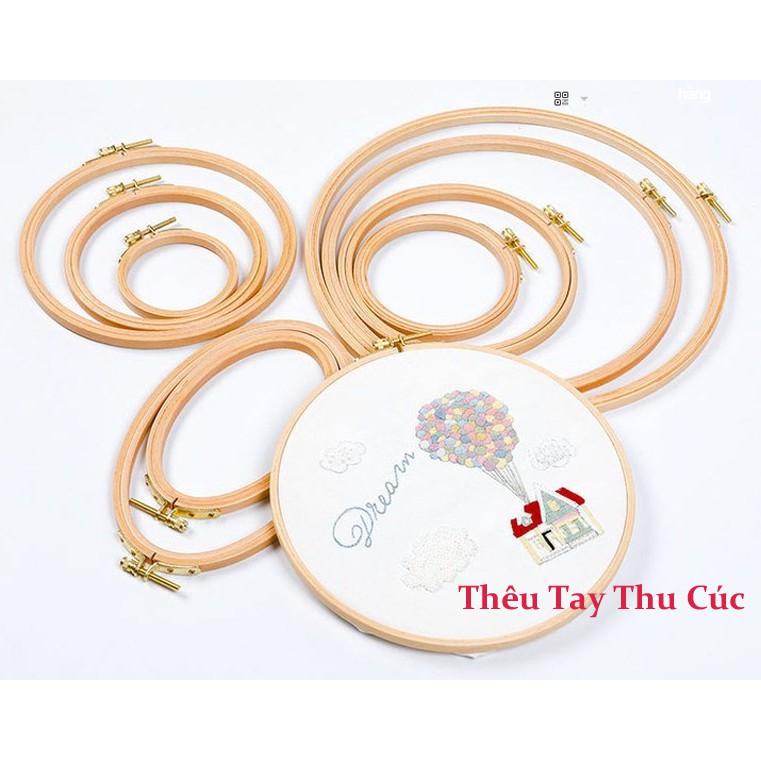 Khung Thêu Gỗ Tròn 8-37cm tốt nhất thị trường