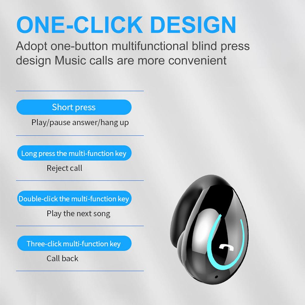Tai Nghe Treo Vành Tai Yx08 Kết Nối Bluetooth 5.0 Có Micro Tiện Dụng