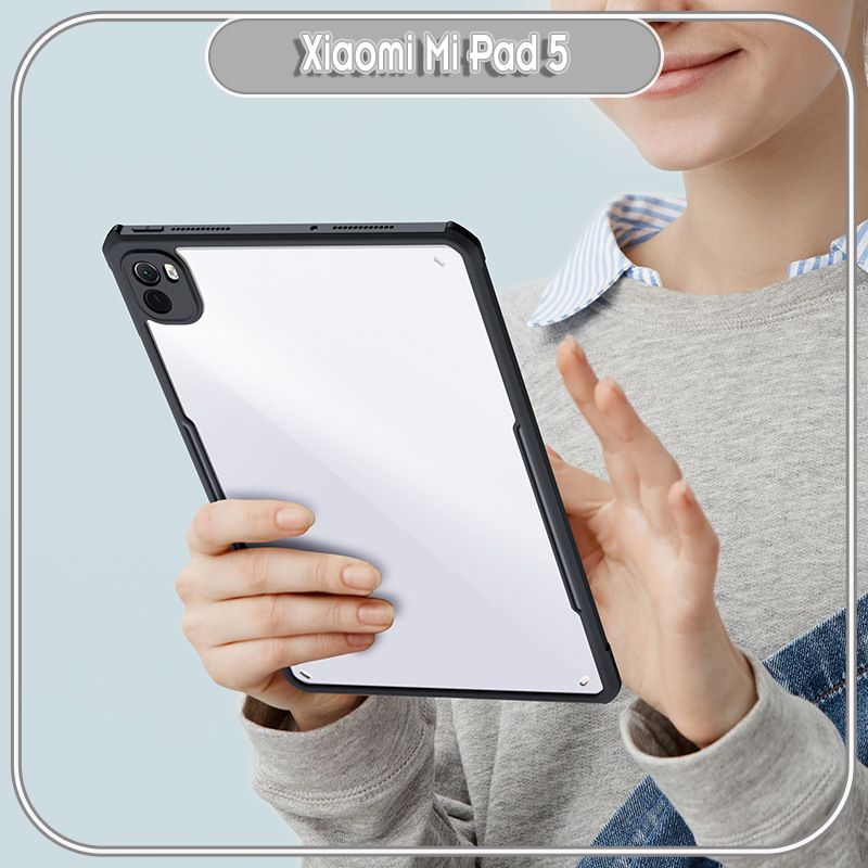 Ốp lưng cho Xiaomi Mi Pad 5 chống sốc trong viền nhựa dẻo XunDD - Hàng Nhập Khẩu