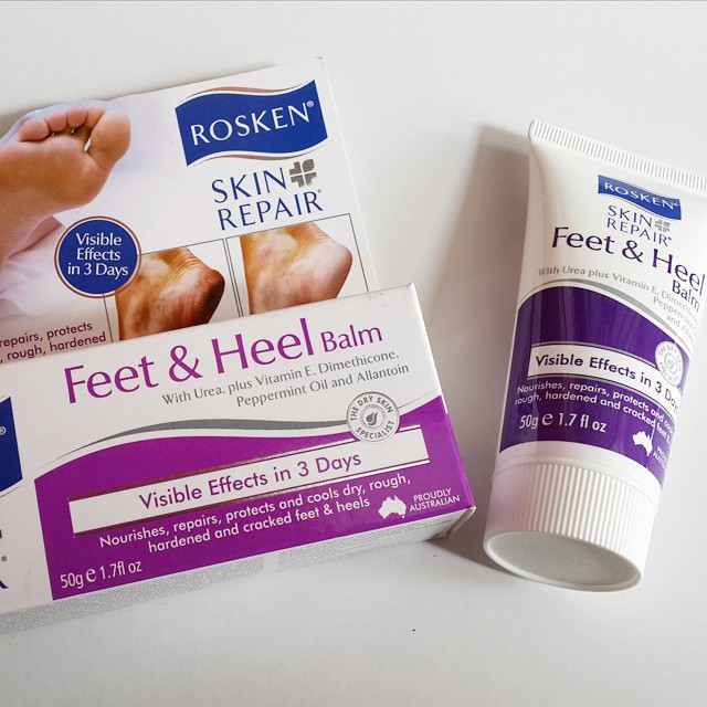 Gel dưỡng gót chân &amp; ngăn ngừa chai sạn Rosken Feet&amp;Heel balm