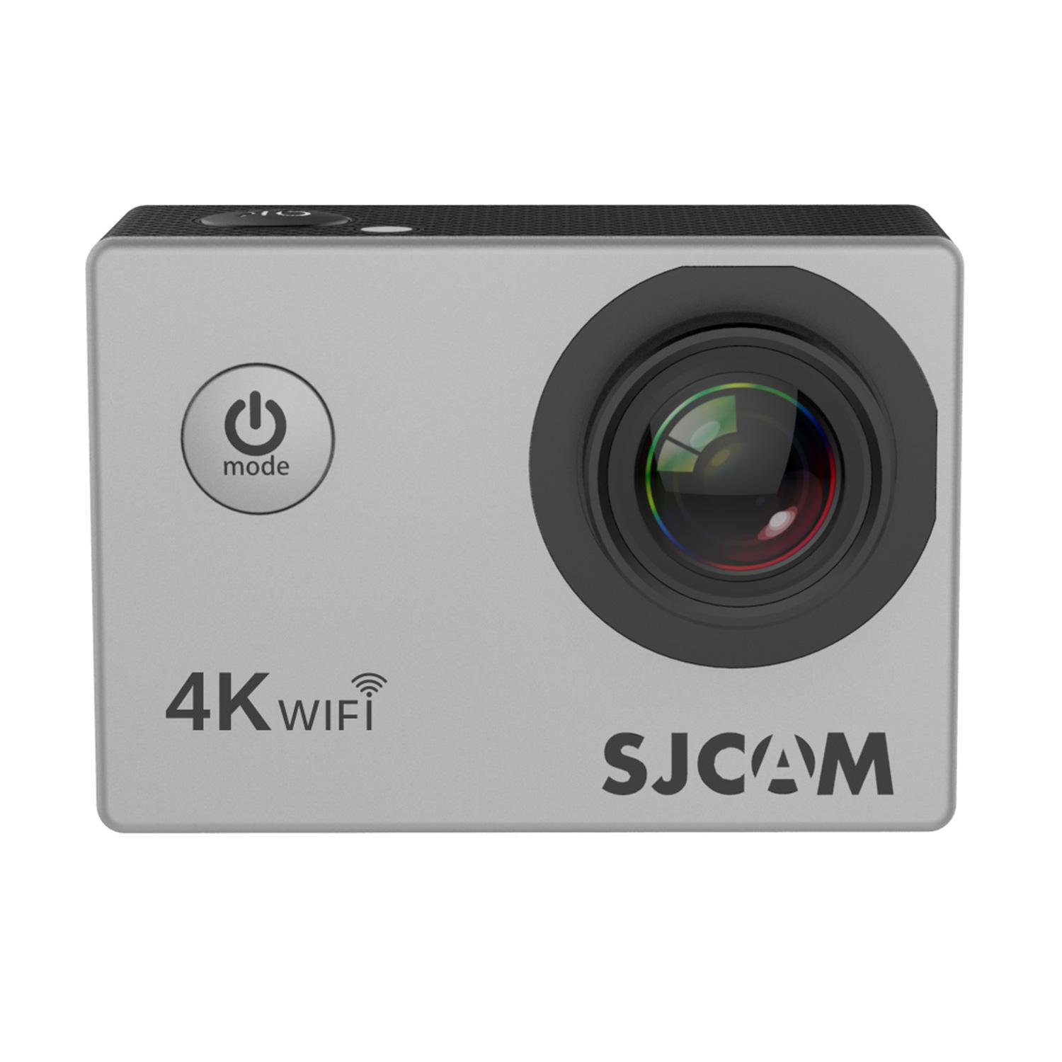 Camera hành động SJCAM SJ4000 AIR Silver 4K@30FPS WIFI Zoom kỹ thuật số 4x Máy quay video thể thao DV chống nước