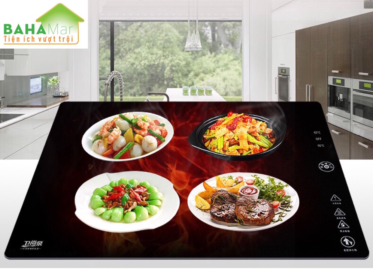 MÂM ĐIỆN THÔNG MINH CÁCH NHIỆT LÀM NÓNG GIỮ ẤM THỨC ĂN BAHAMAR cho bữa ăn hoàn hảo đảm bảo chất lượng ngon lành đến cuối bữa