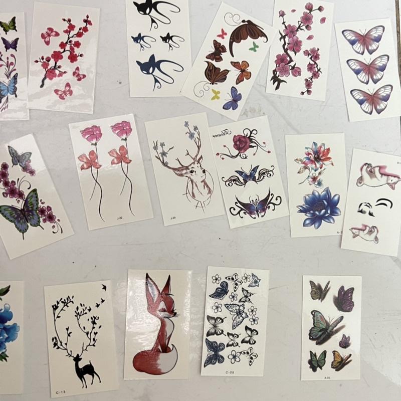 Set 30 tấm hình xăm dán giá 70k