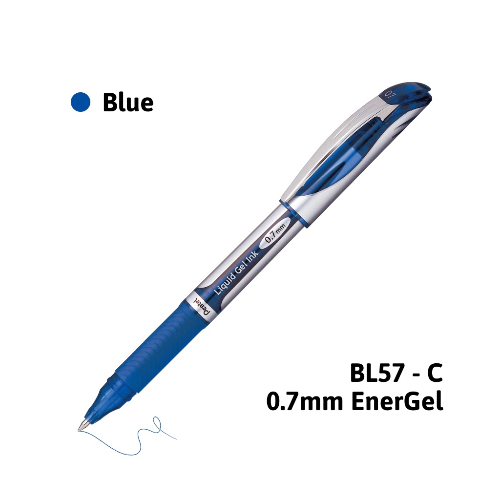 Bút Ký Mực Gel Pentel BL57 (0.7mm) Cho Chữ Ký Hoàn Hảo| Tốc ký | Công nghệ mực độc quyền | Khô trong 1/3 giây | Siêu mượt