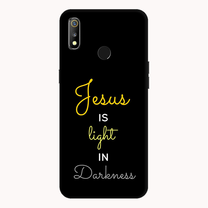 Ốp lưng điện thoại Realme 3 hình Jesus Is Light - Hàng chính hãng