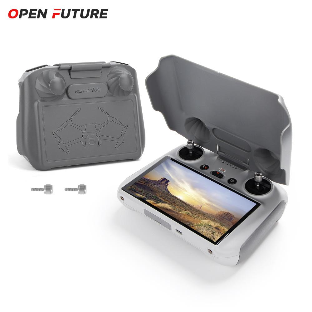 Vỏ bảo vệ màn hình cho DJI Mini 3 Pro điều khiển từ xa Sun Hood Sunshade Protection Cover cho DJI RC Phụ kiện màu: Xám