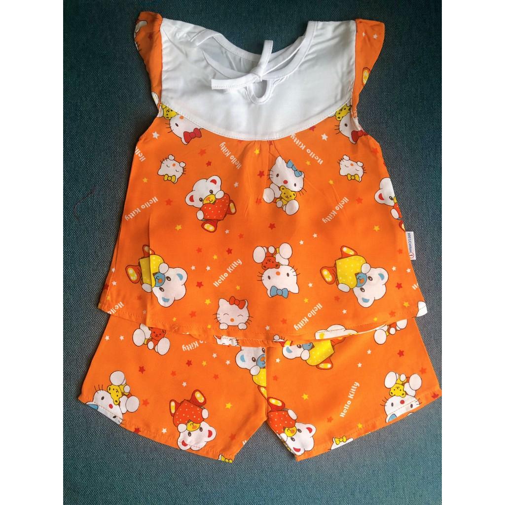 Bộ lanh bé gái đồ tole cho bé loại 1