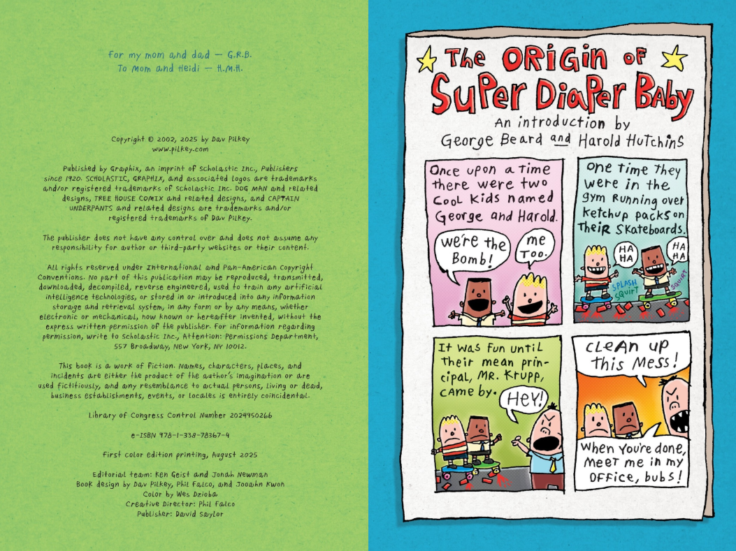 Sách ngoại văn: The Adventures Of Super Diaper Baby