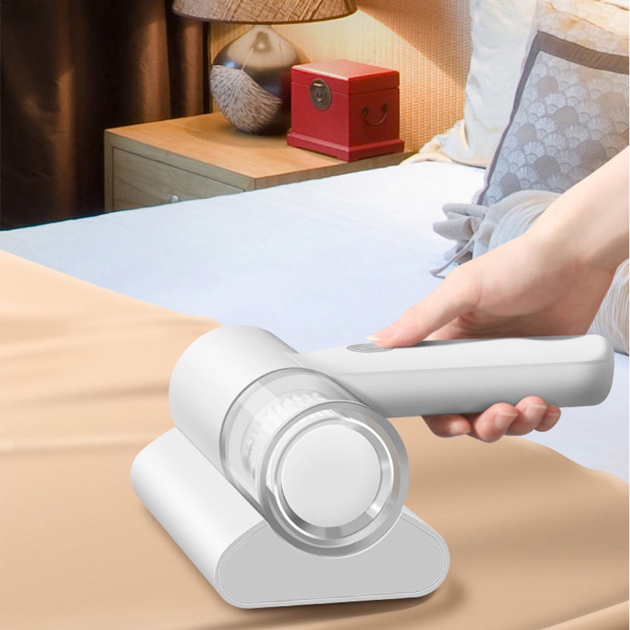 Máy hút bụi cầm tay mini giường nệm, chăn ga, ghế sofa