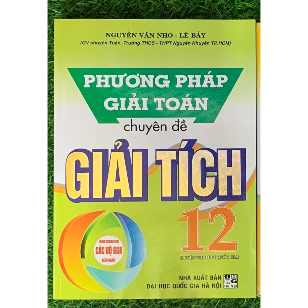 Sách - (Combo 2 cuốn) Phương Pháp Giải Toán Chuyên Đề Đại Số Và Giải Tích 12 + Hình Học 12 (HA-MK1)